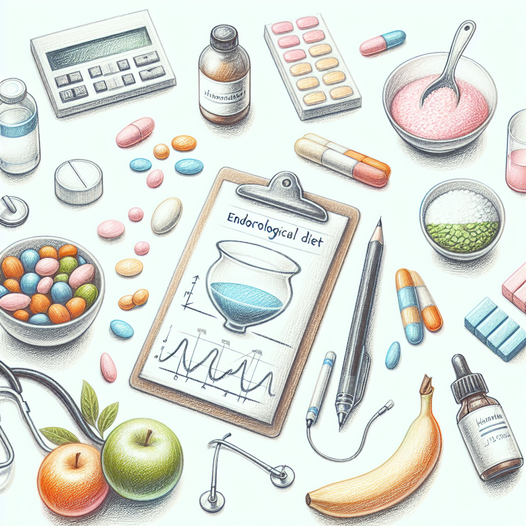 Pastelková ilustrace znázorňující téma: Výživa