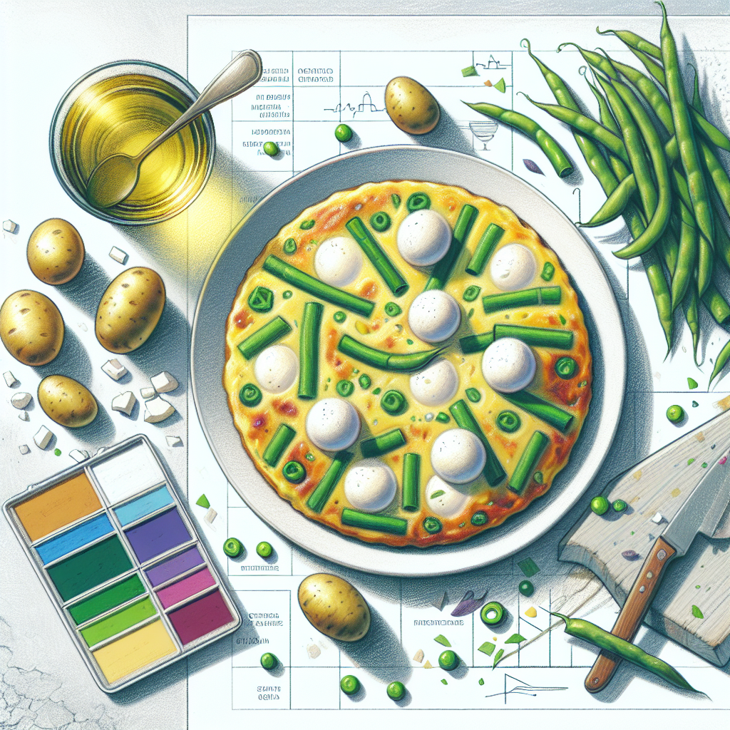 Pastelková ilustrace znázorňující téma: Recepty