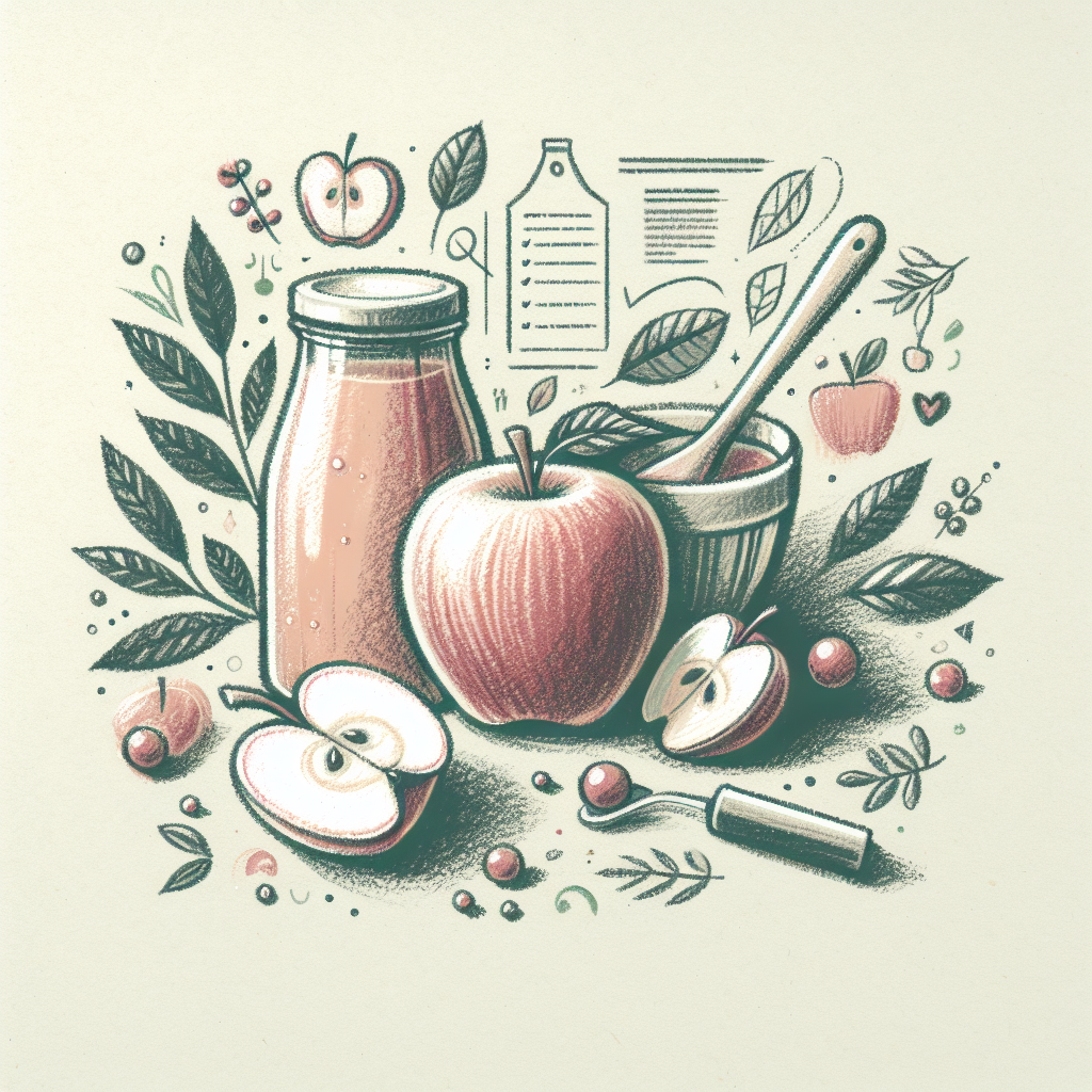 Pastelková ilustrace znázorňující téma: Recepty