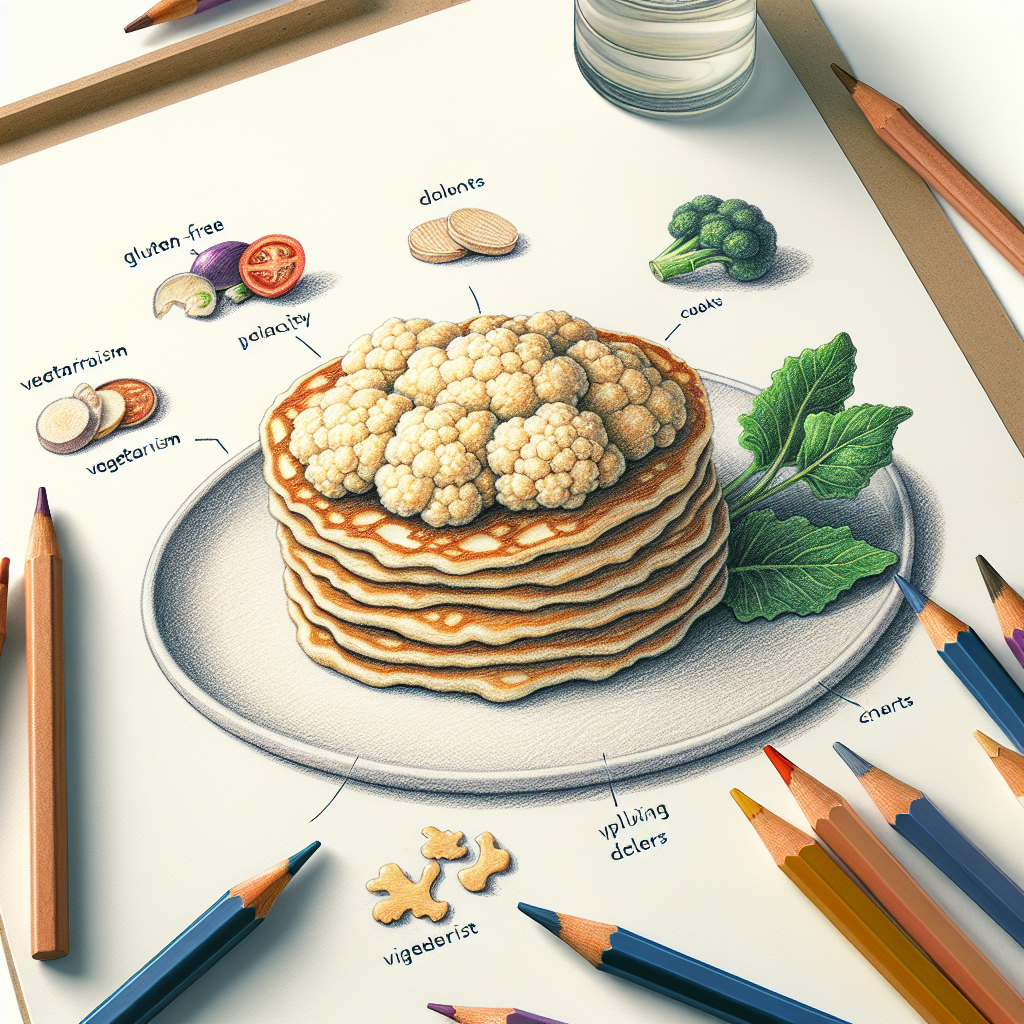 Pastelková ilustrace znázorňující téma: Recepty