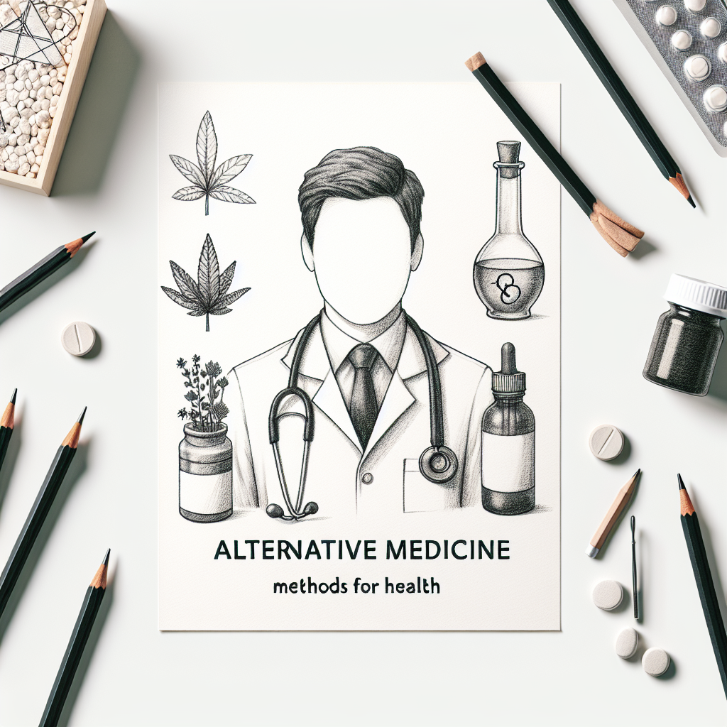 Pastelková ilustrace znázorňující téma: Alternativní medicína