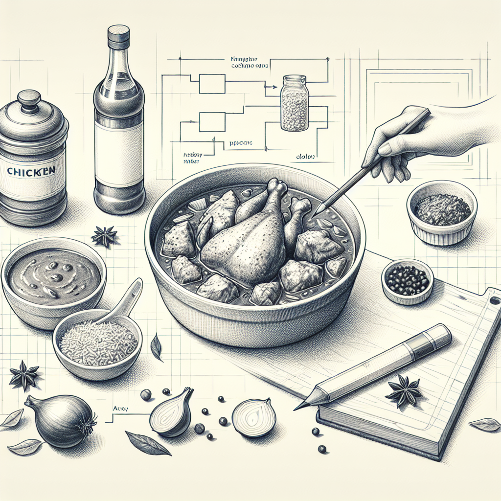 Pastelková ilustrace znázorňující téma: Kuchařské recepty