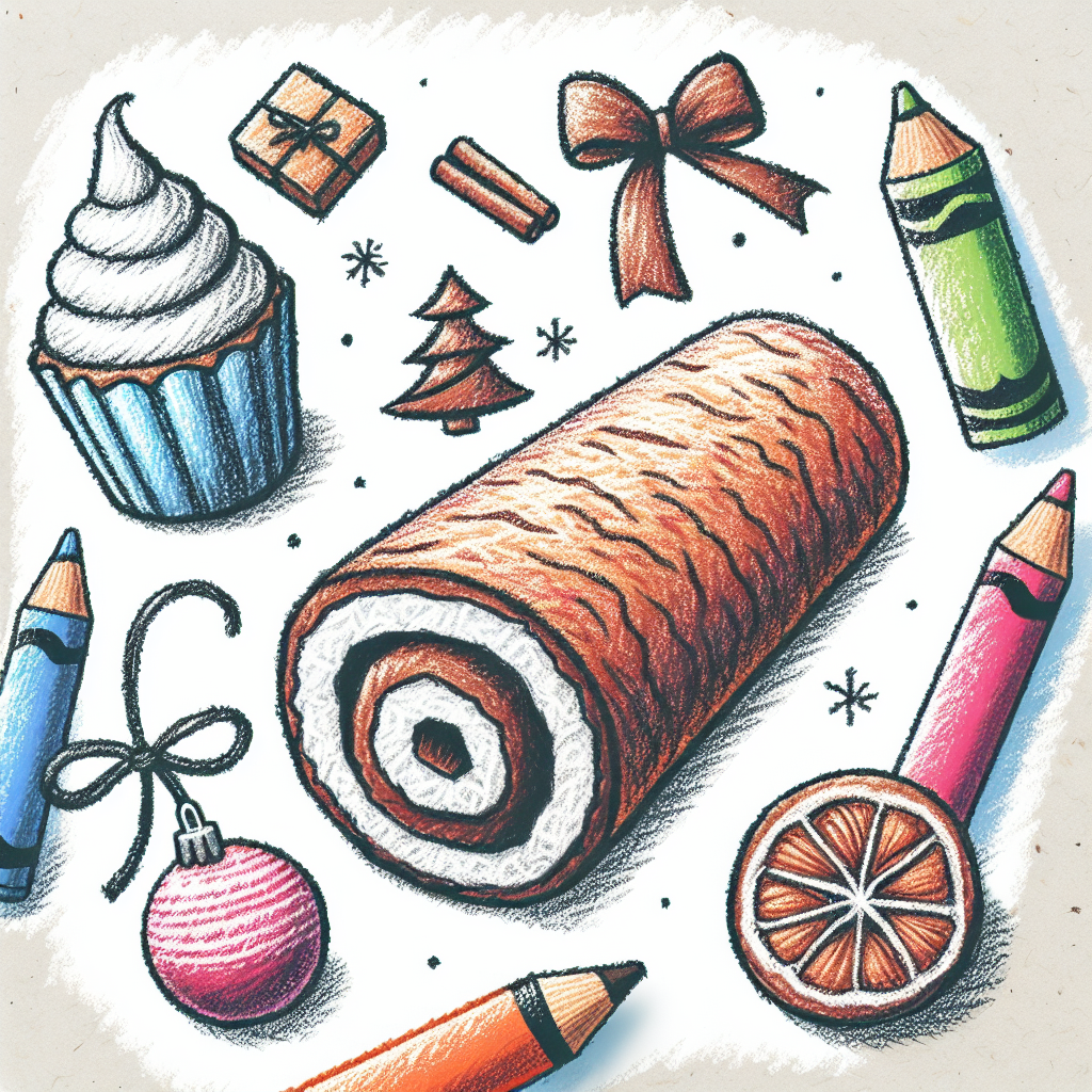 Pastelková ilustrace znázorňující téma: Recepty