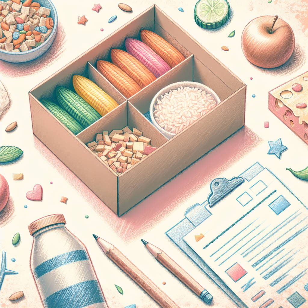 Pastelková ilustrace znázorňující téma: Zdravá strava
