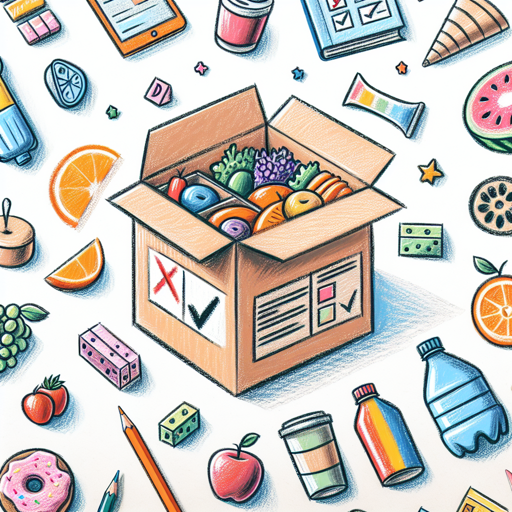 Pastelková ilustrace znázorňující téma: Zdravé stravování
