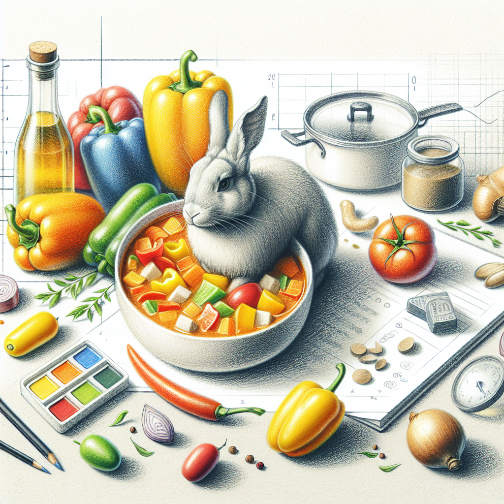 Pastelková ilustrace znázorňující téma: Recepty