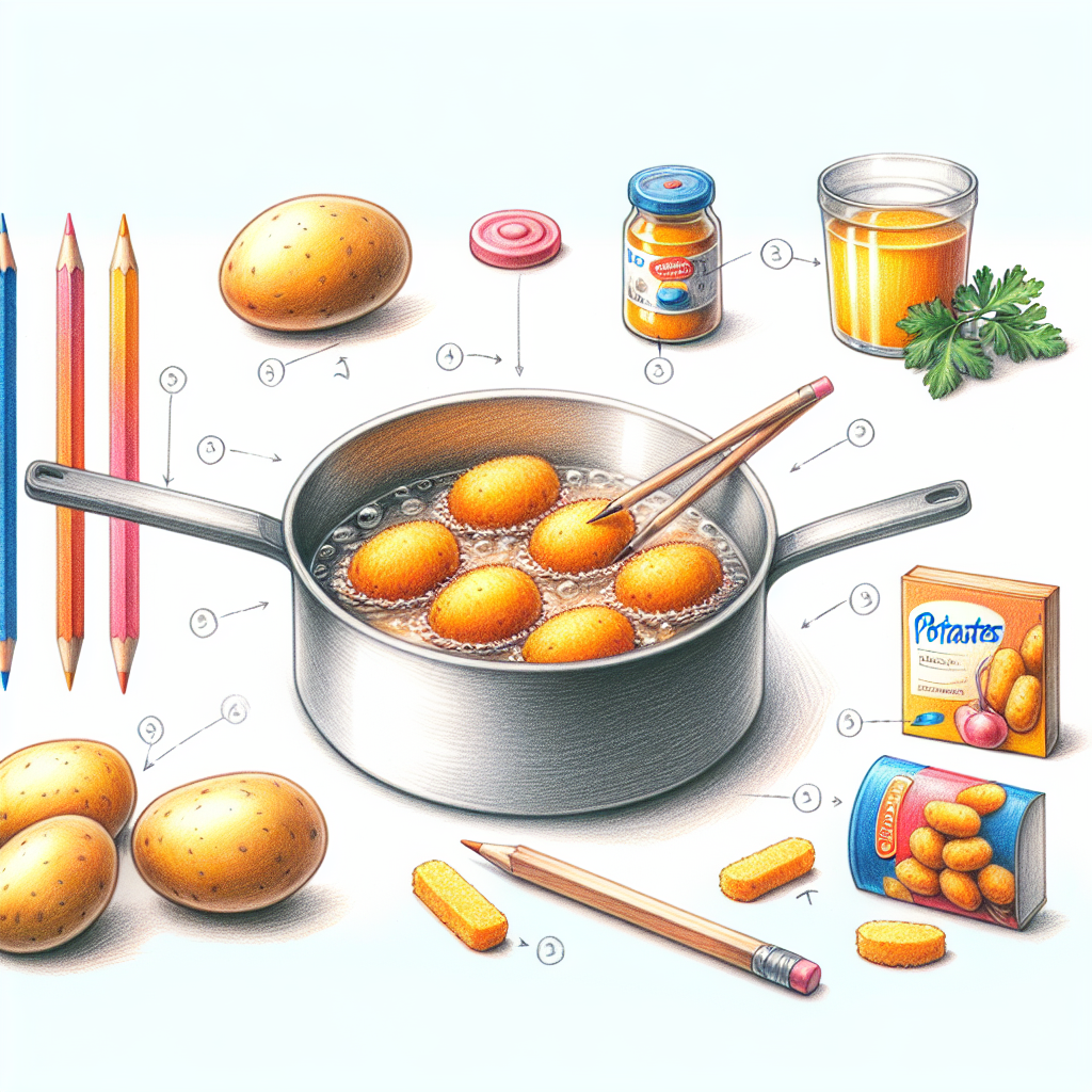Pastelková ilustrace znázorňující téma: Recepty