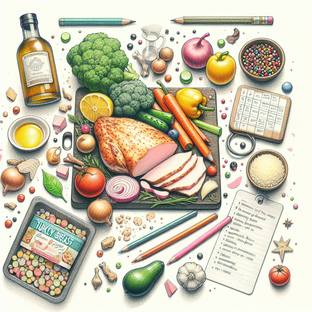 Pastelková ilustrace znázorňující téma: Recepty