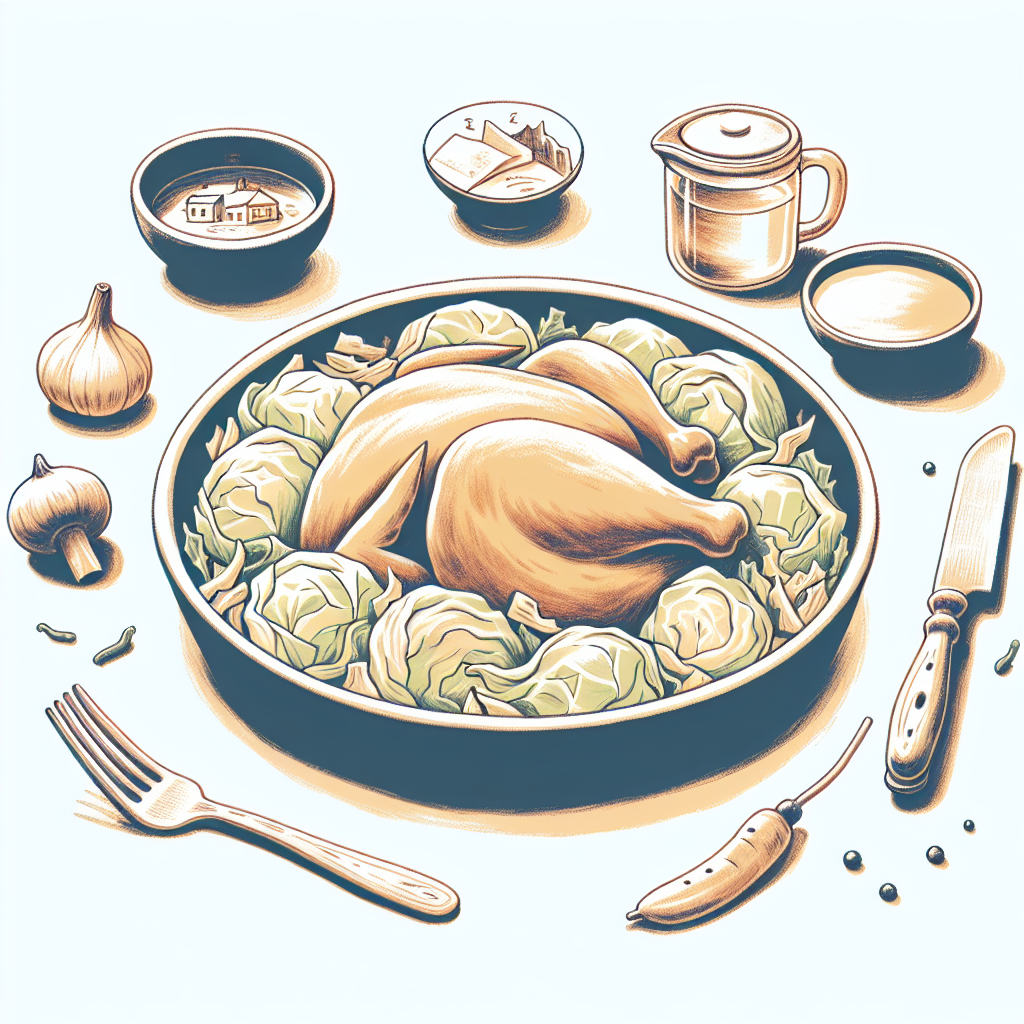 Pastelková ilustrace znázorňující téma: Recepty
