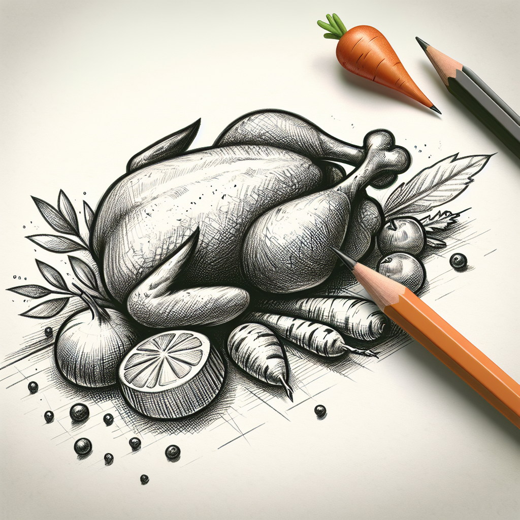 Pastelková ilustrace znázorňující téma: Recepty
