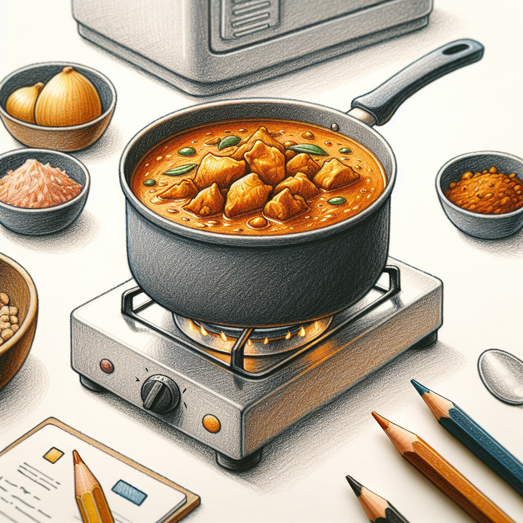 Pastelková ilustrace znázorňující téma: Kuchyně