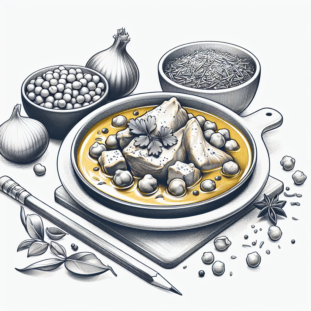 Pastelková ilustrace znázorňující téma: Recepty