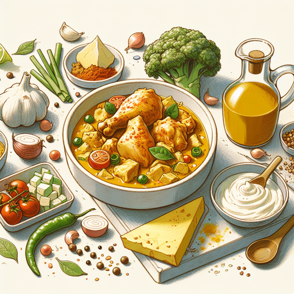 Pastelková ilustrace znázorňující téma: Recepty