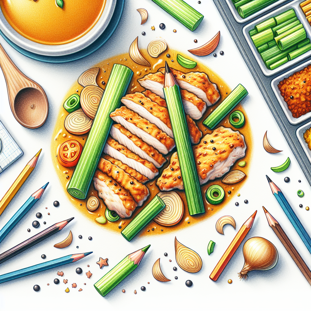 Pastelková ilustrace znázorňující téma: Recepty