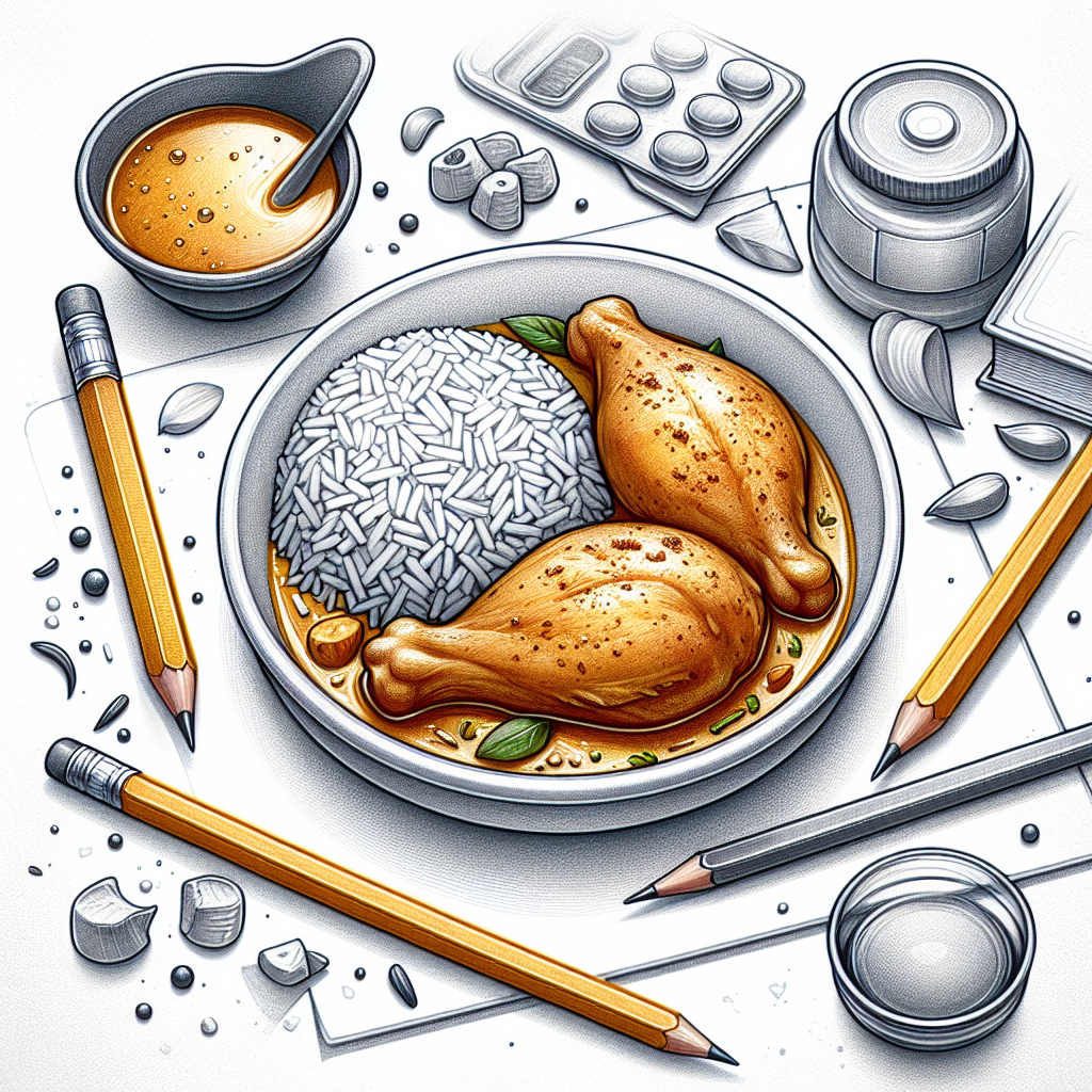 Pastelková ilustrace znázorňující téma: Recepty