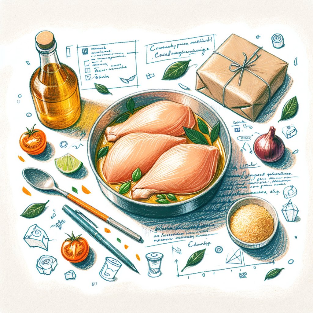 Pastelková ilustrace znázorňující téma: Recepty