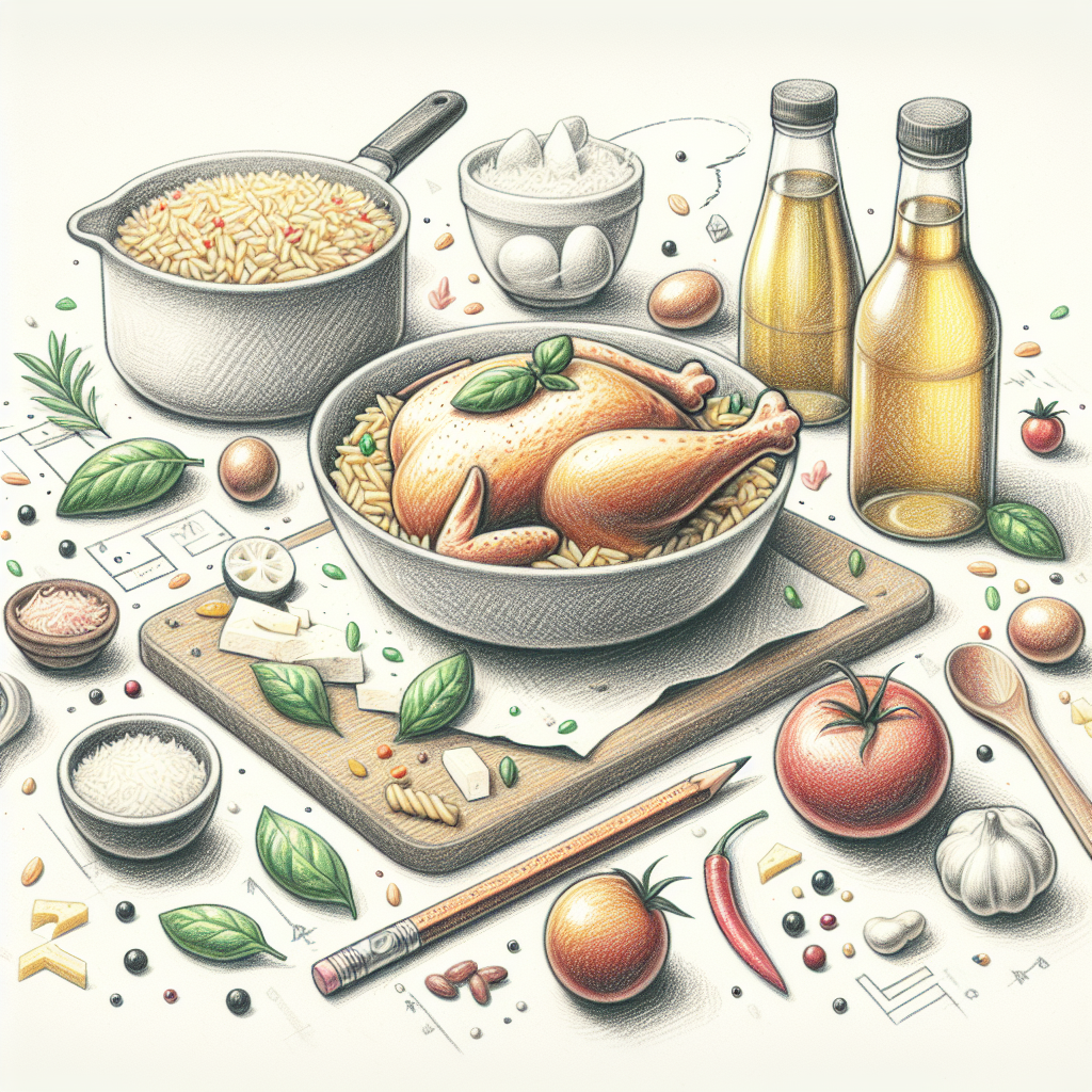 Pastelková ilustrace znázorňující téma: Recepty