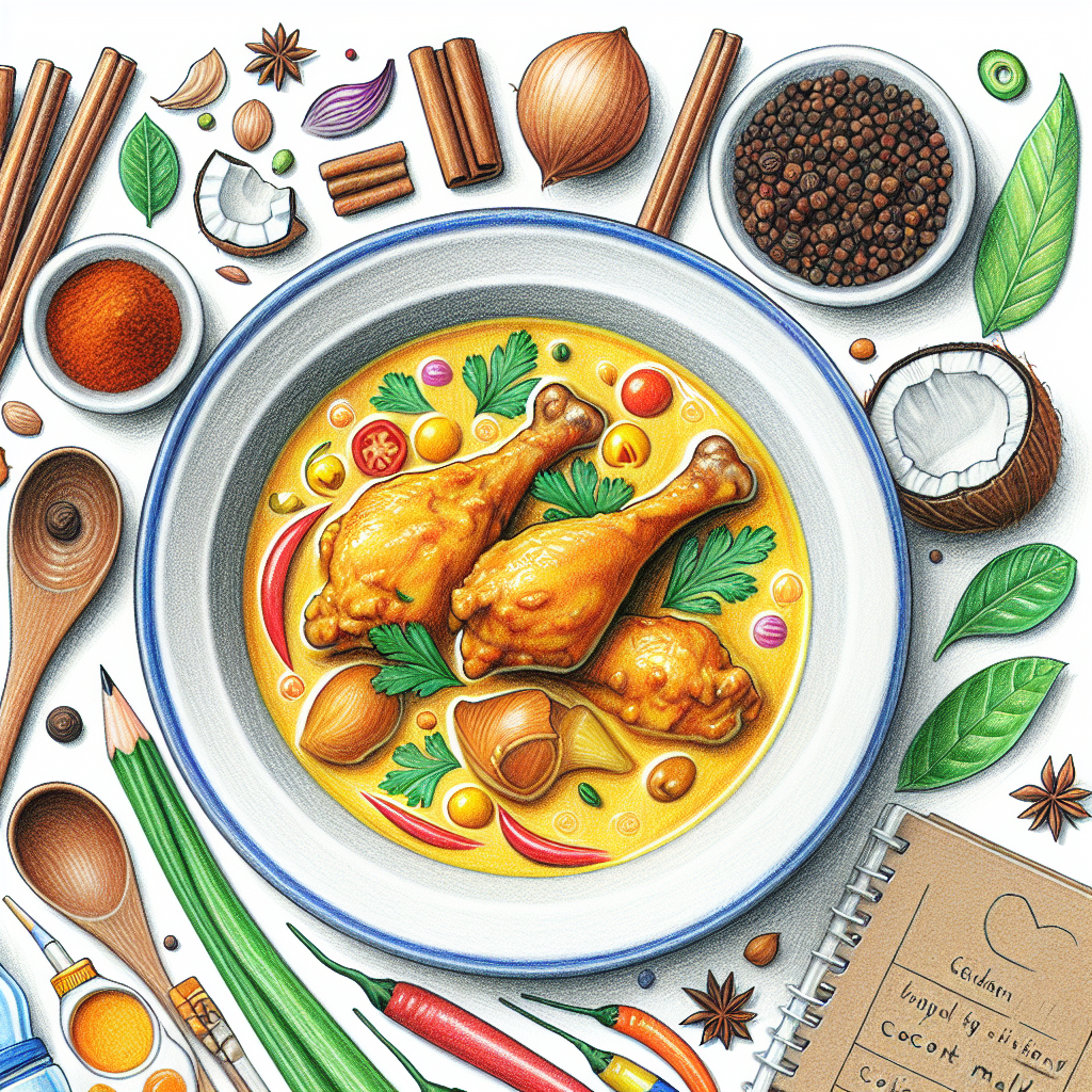 Pastelková ilustrace znázorňující téma: Recepty
