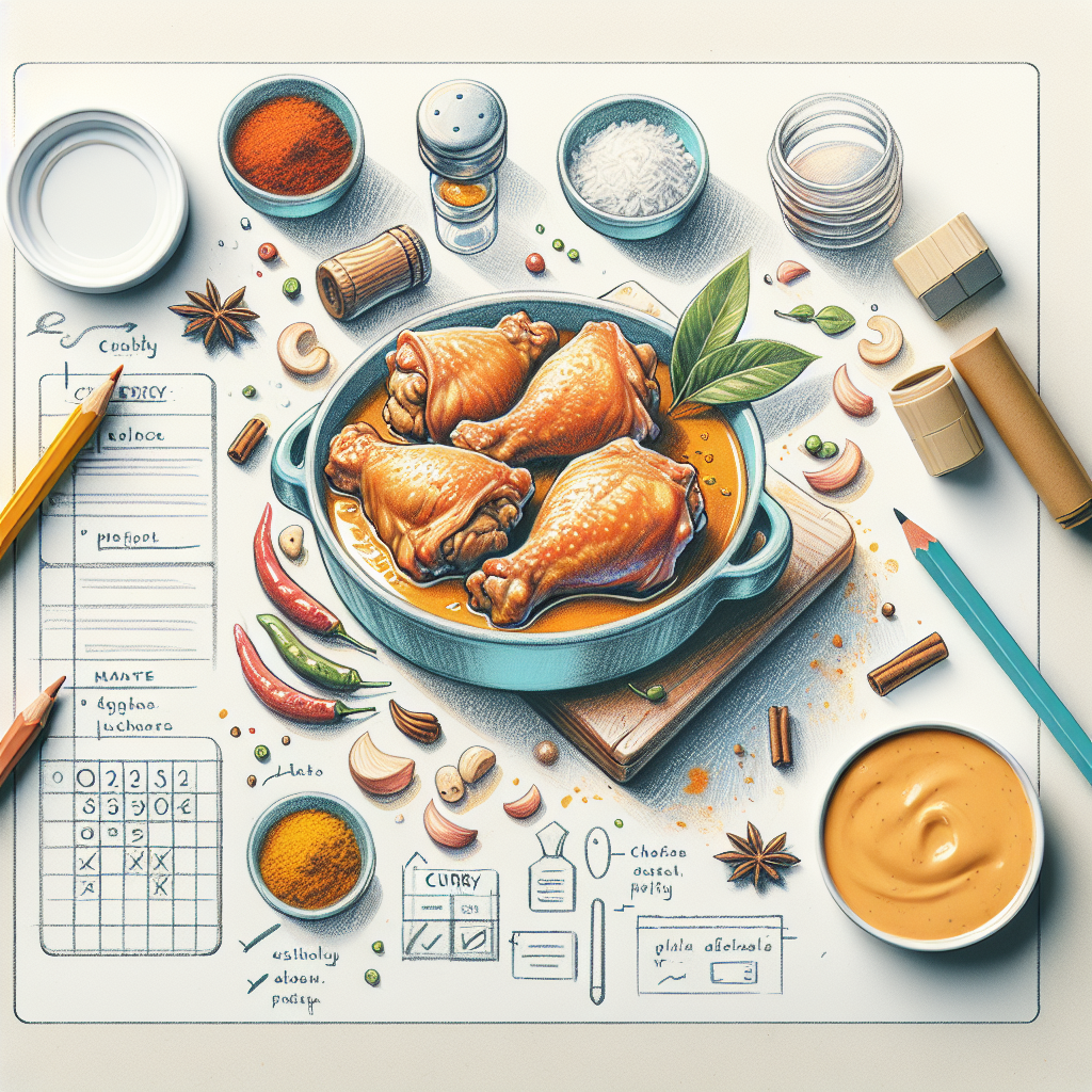 Pastelková ilustrace znázorňující téma: Recepty