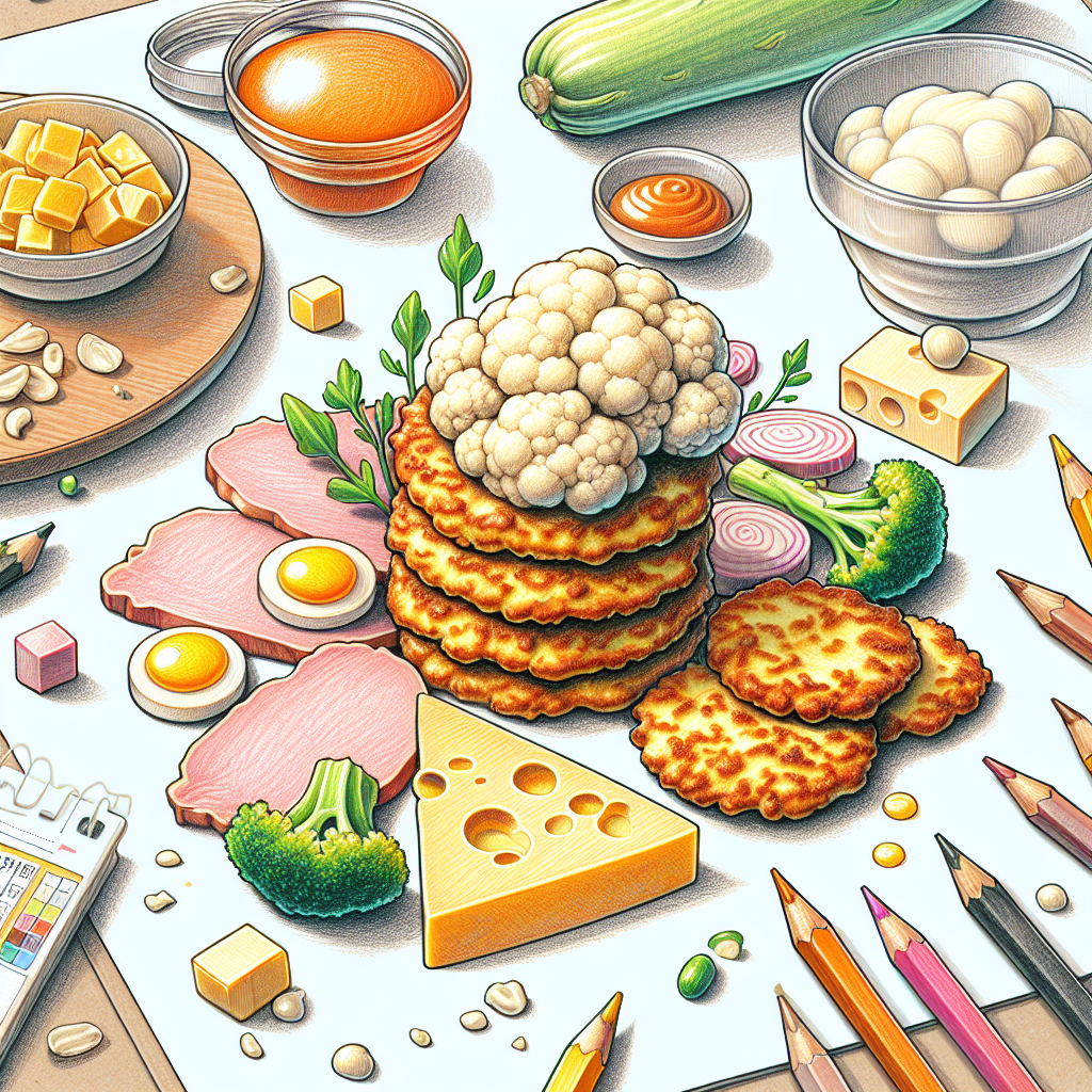 Pastelková ilustrace znázorňující téma: Recepty