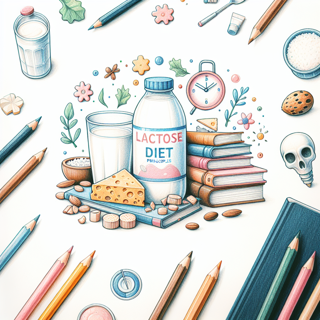 Pastelková ilustrace znázorňující téma: Výživa
