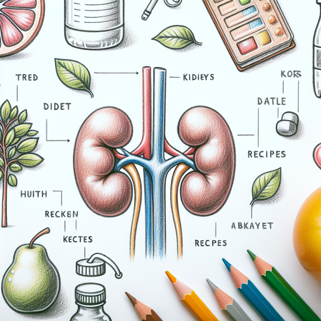 Pastelková ilustrace znázorňující téma: Zdravá výživa