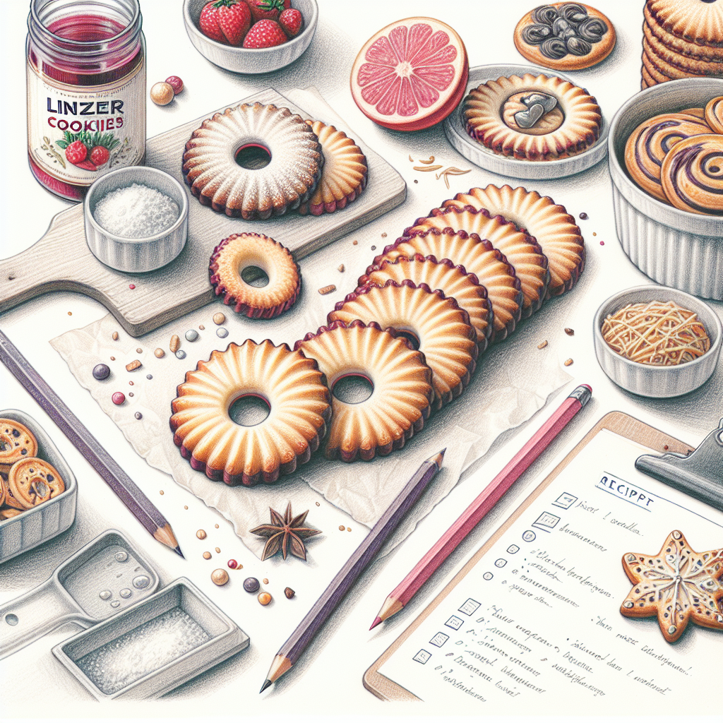 Pastelková ilustrace znázorňující téma: Pečení