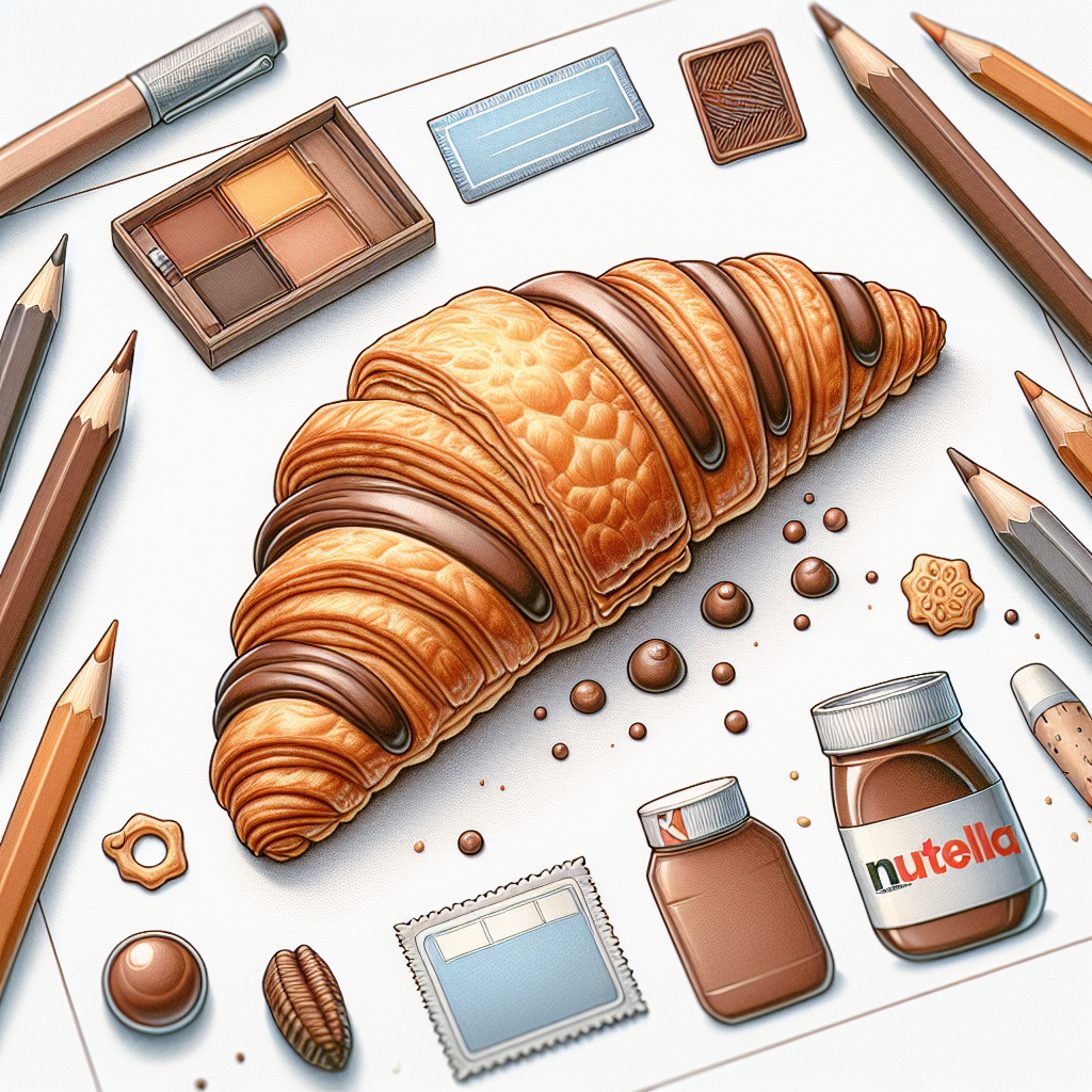 Pastelková ilustrace znázorňující téma: Recepty