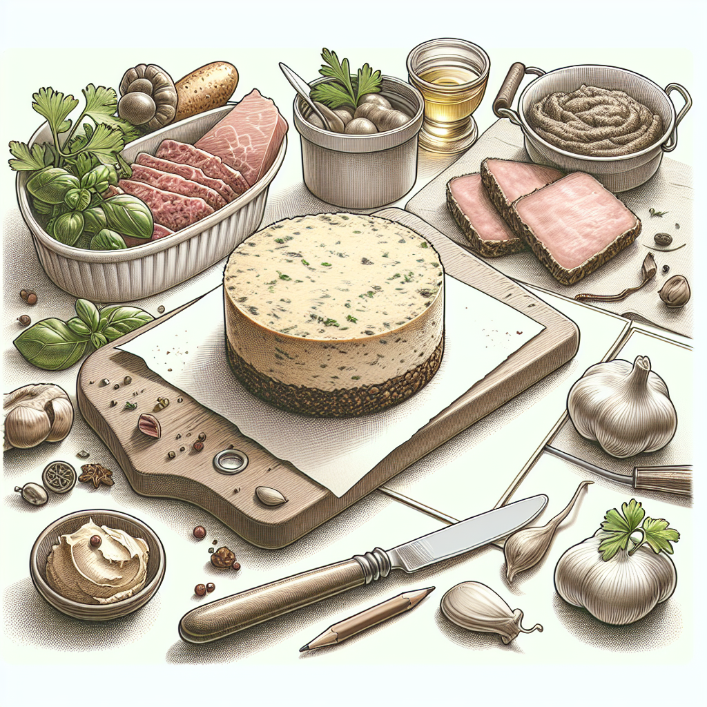 Pastelková ilustrace znázorňující téma: Recepty