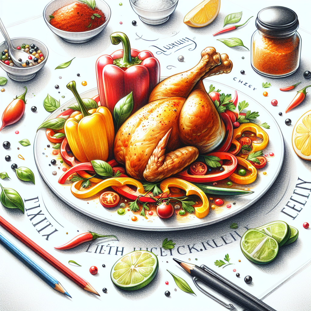 Pastelková ilustrace znázorňující téma: Recepty