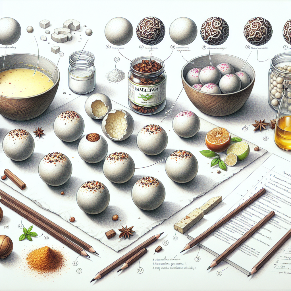 Pastelková ilustrace znázorňující téma: Recepty