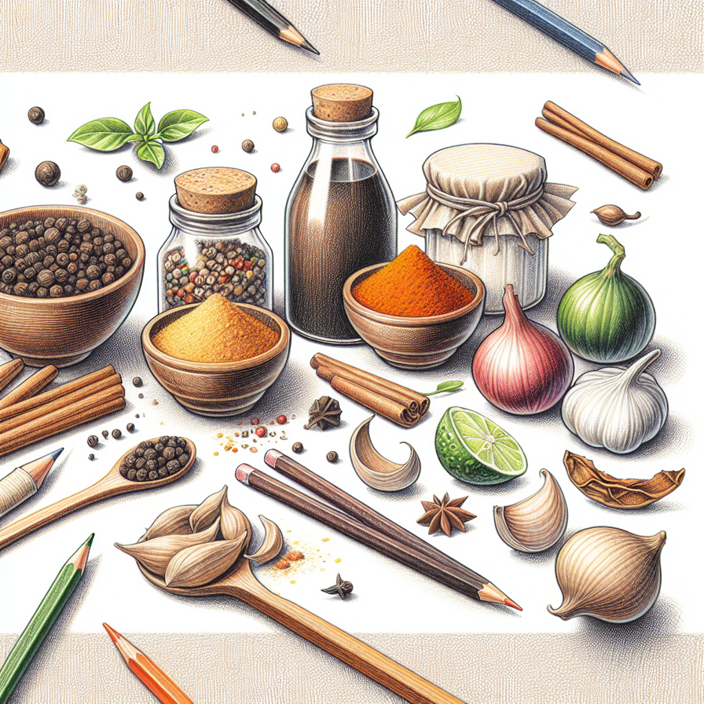 Pastelková ilustrace znázorňující téma: Recepty