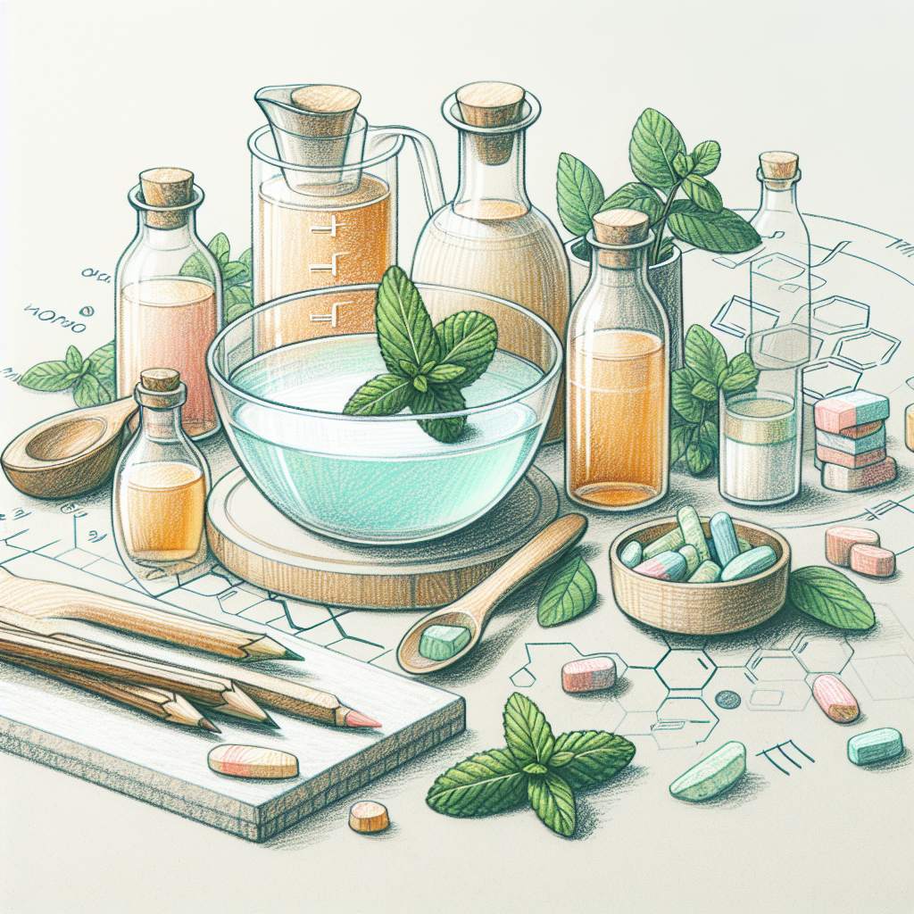 Pastelková ilustrace znázorňující téma: Recepty