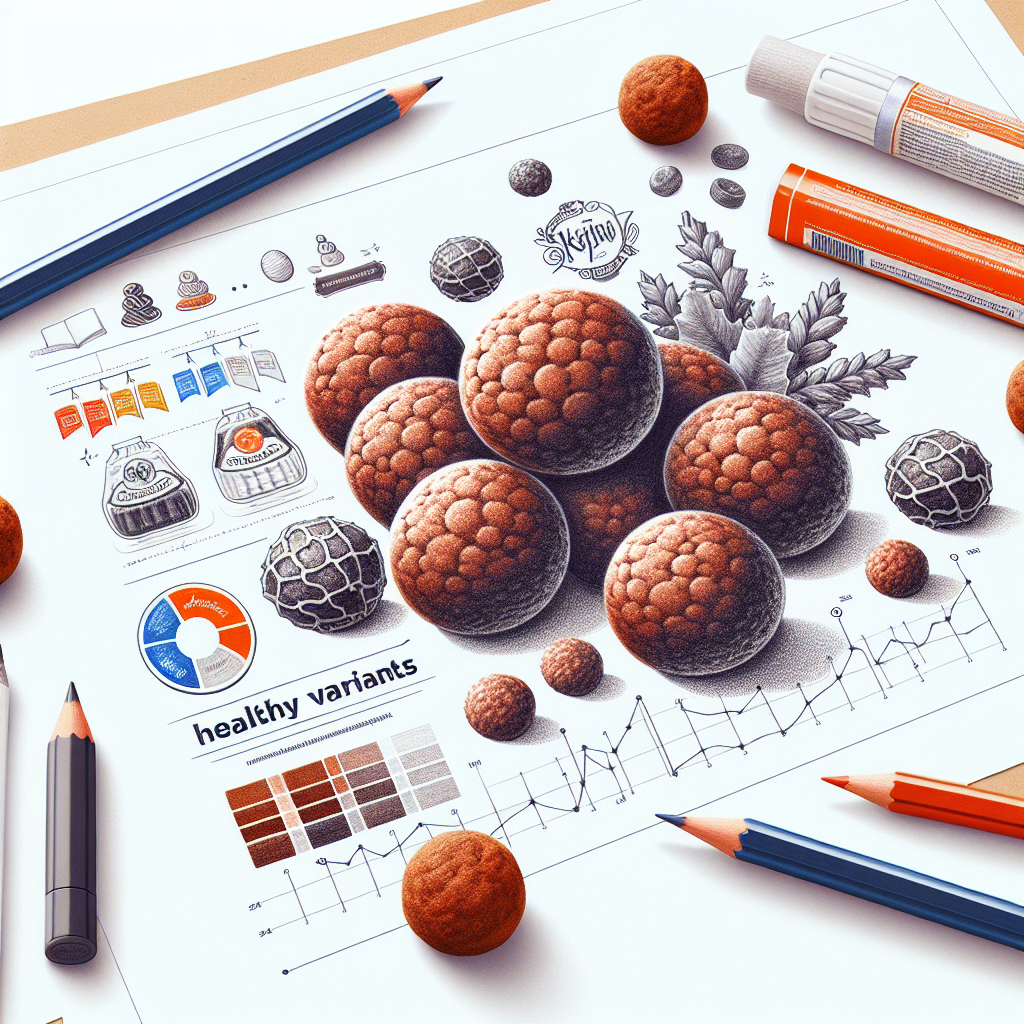 Pastelková ilustrace znázorňující téma: Dezerty