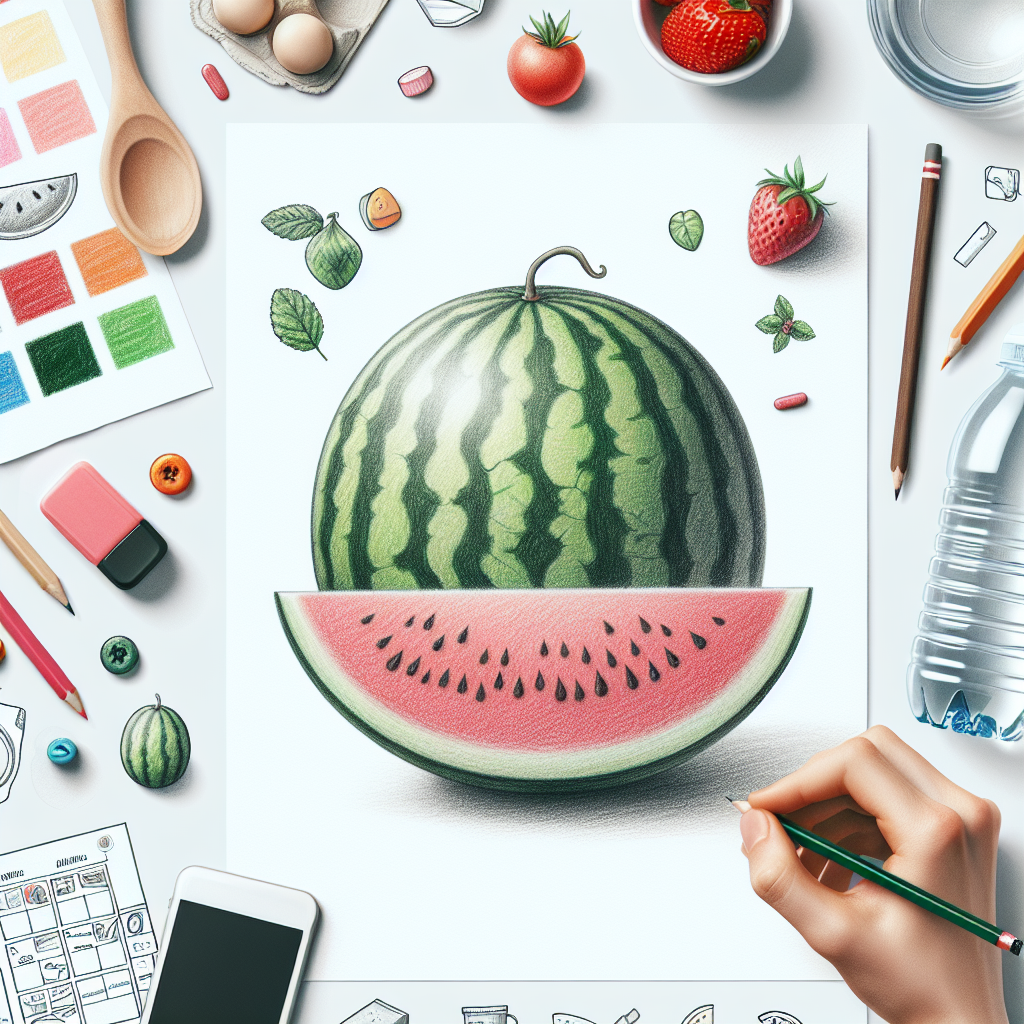 Pastelková ilustrace znázorňující téma: Diety
