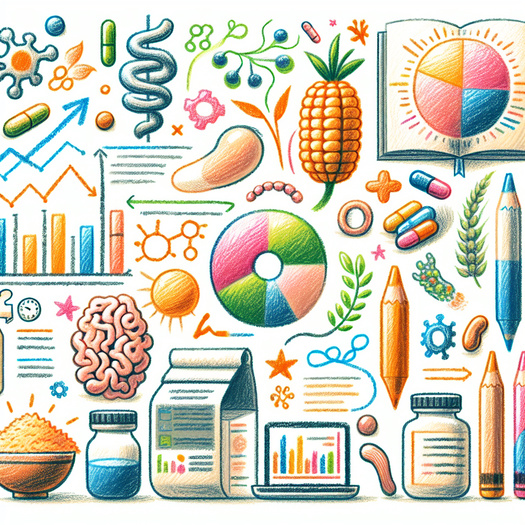 Pastelková ilustrace znázorňující téma: Zdravá výživa