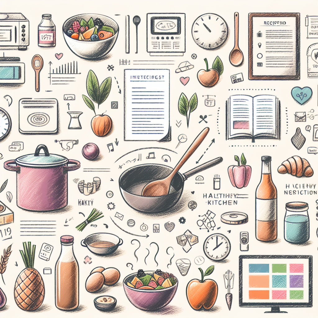 Pastelková ilustrace znázorňující téma: Vaření