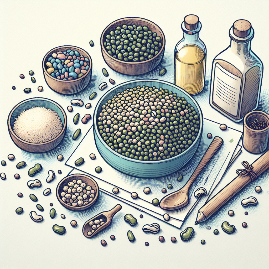 Pastelková ilustrace znázorňující téma: Recepty