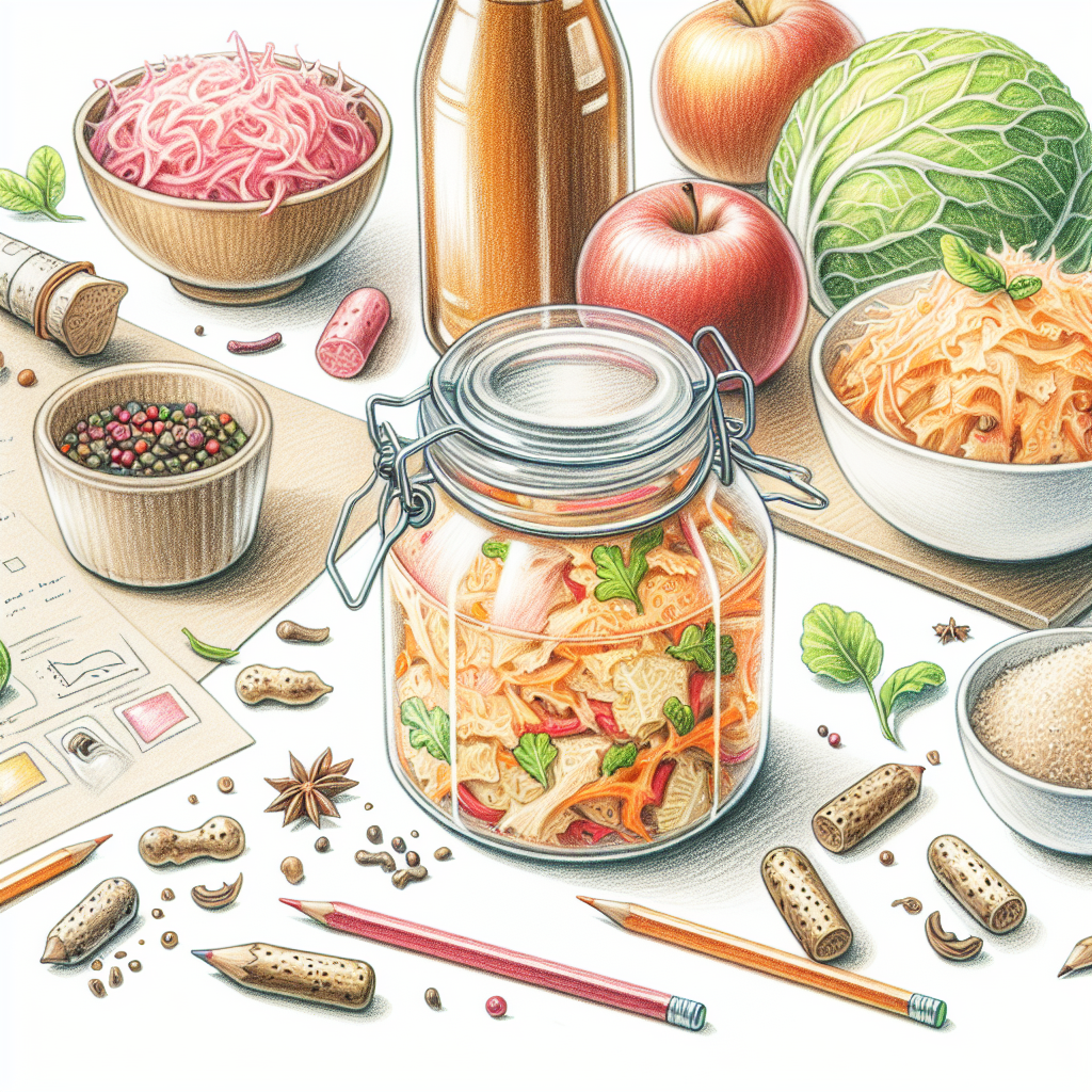 Pastelková ilustrace znázorňující téma: Recepty