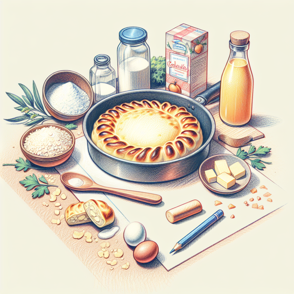 Pastelková ilustrace znázorňující téma: Recepty
