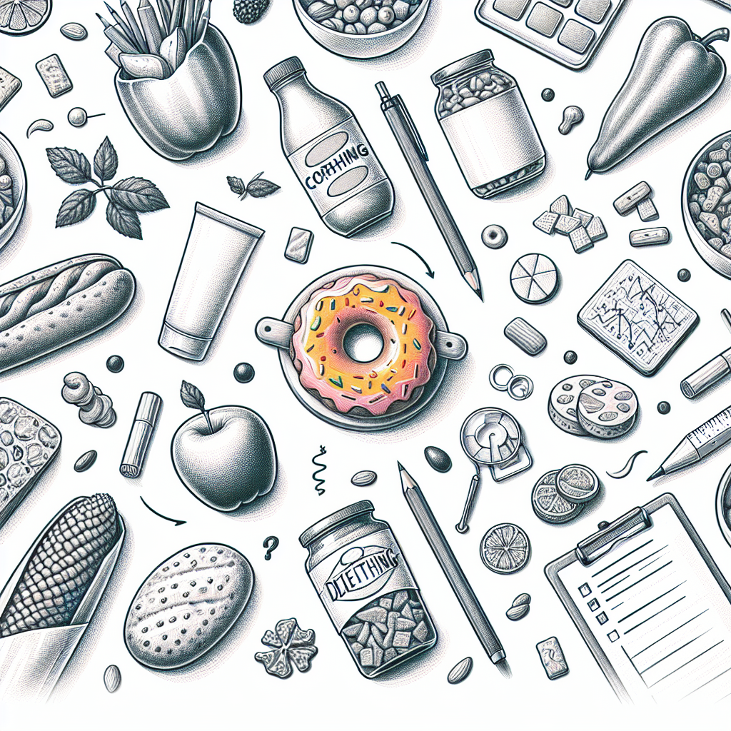 Pastelková ilustrace znázorňující téma: Zdravá strava