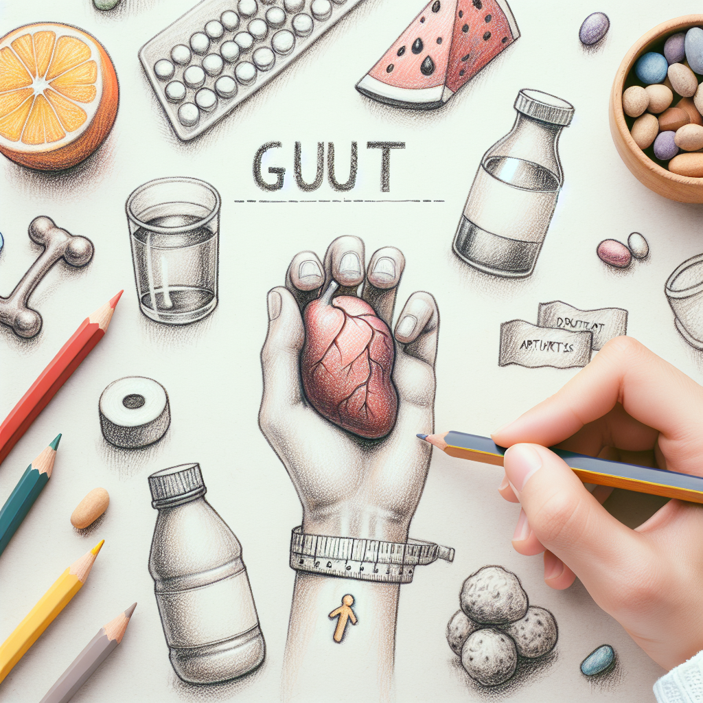 Pastelková ilustrace znázorňující téma: Zdraví