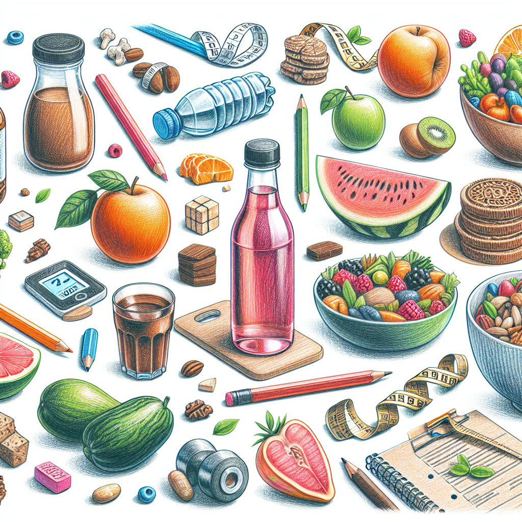 Pastelková ilustrace znázorňující téma: Zdravé stravování