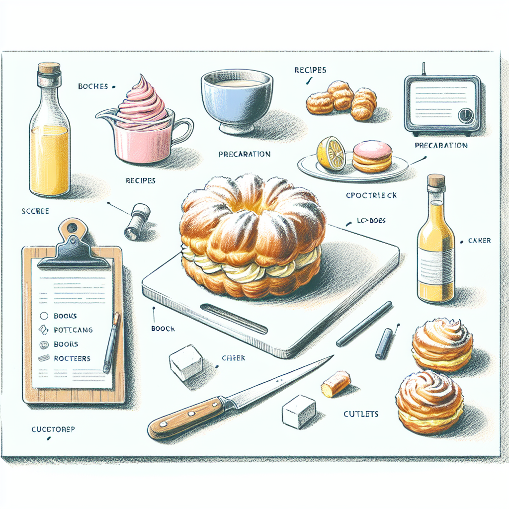 Pastelková ilustrace znázorňující téma: Recepty