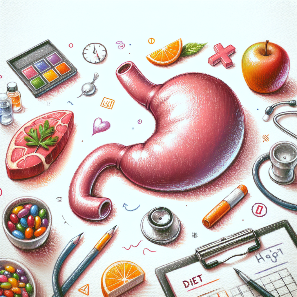 Pastelková ilustrace znázorňující téma: Zdraví a výživa