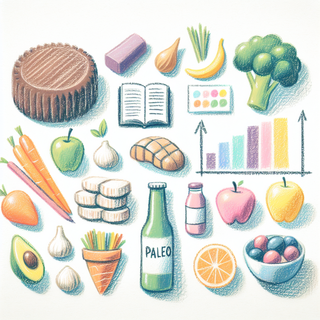 Pastelková ilustrace znázorňující téma: Zdravá výživa