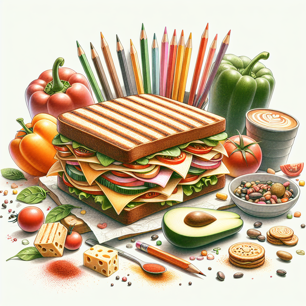 Pastelková ilustrace znázorňující téma: Recepty