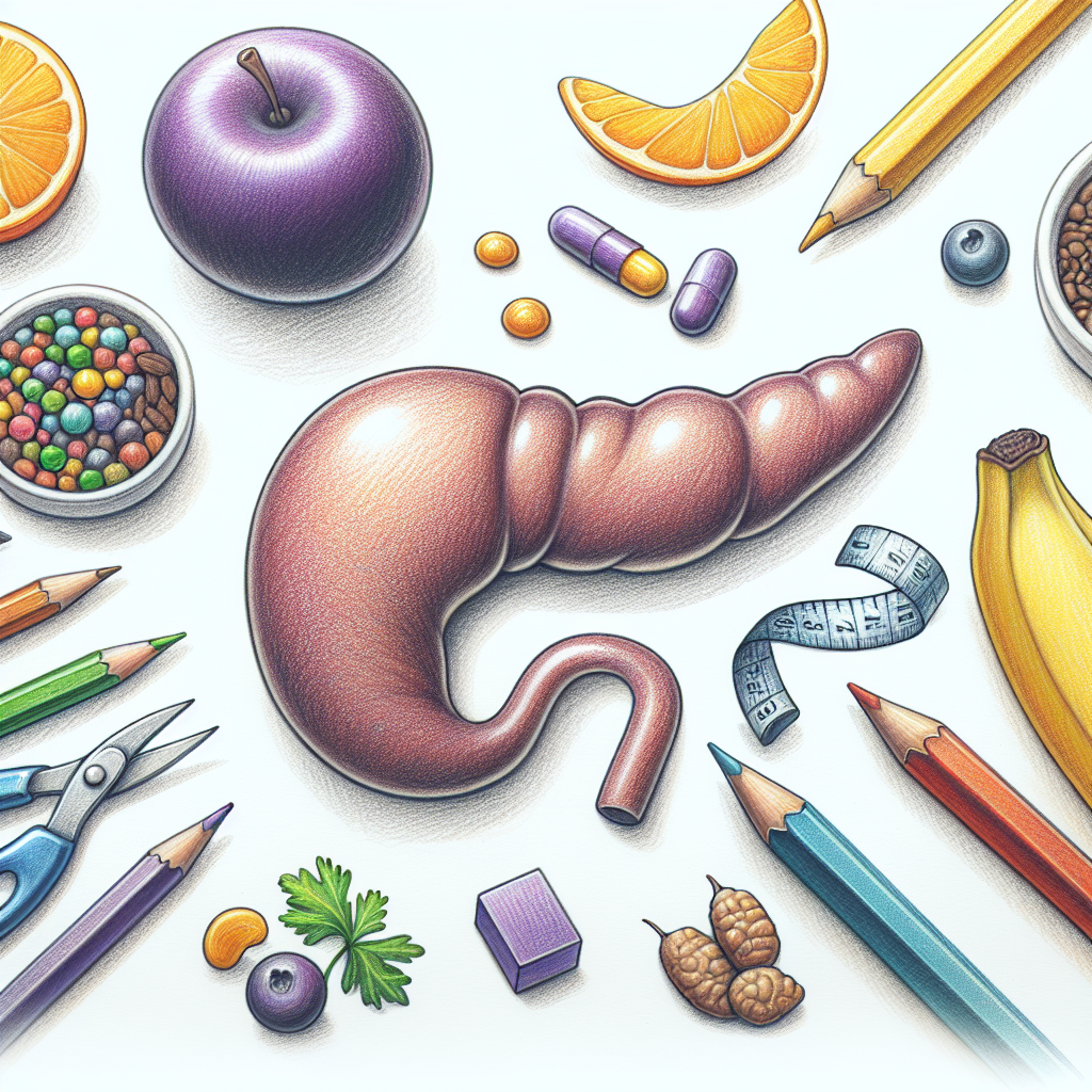 Pastelková ilustrace znázorňující téma: Zdravá výživa