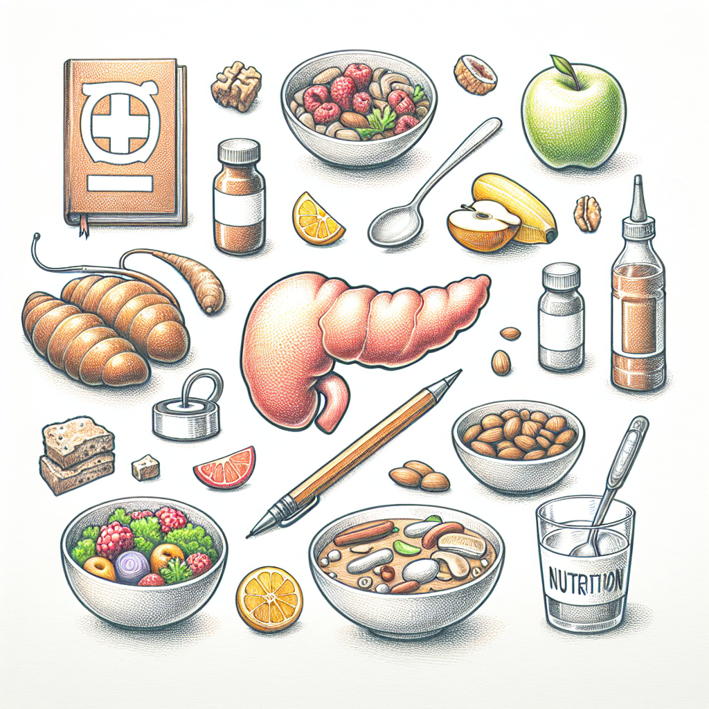 Pastelková ilustrace znázorňující téma: Výživa