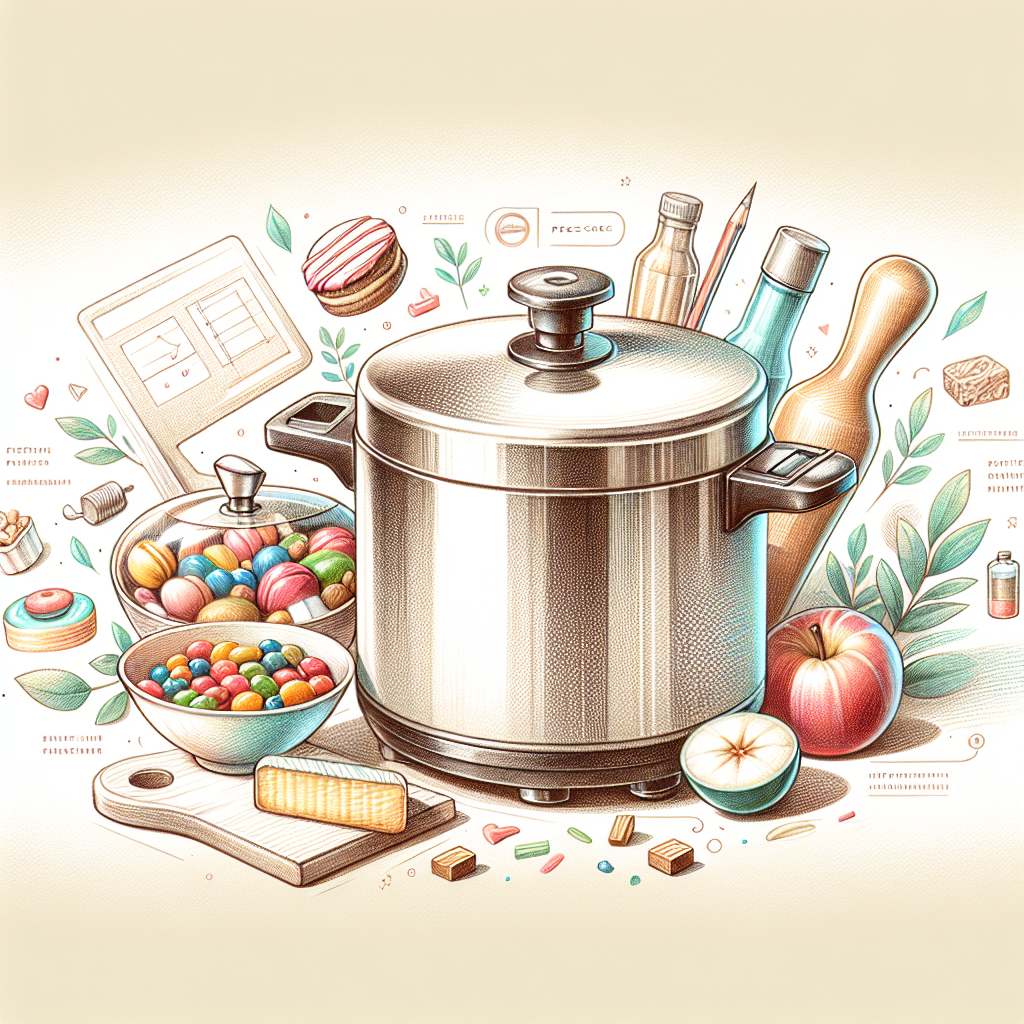 Pastelková ilustrace znázorňující téma: Vaření